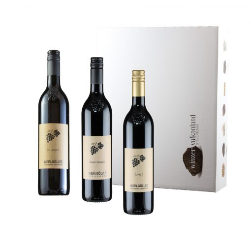 3er Geschenkpaket für Freunde Rotwein - Weingut Gölles