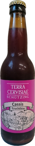 Cassis 0,33 L - Brauerei Terra Servisiae Schützing 12er Paket