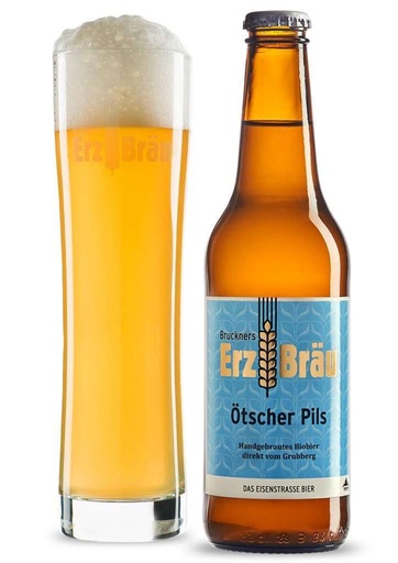 Bio Ötscher Pils 0,33 L - Bruckners Erzbräu 12er Paket