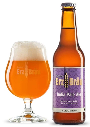 Bio India Pale Ale 0,33 L - Bruckners Erzbräu 12er Paket