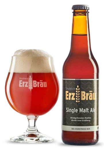 Bio Single Malt Ale 0,33 L - Bruckners Erzbräu 12er Paket